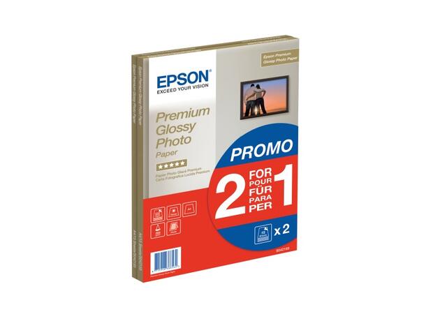 Papir Epson prem.glossy foto  A4 (2x15) 